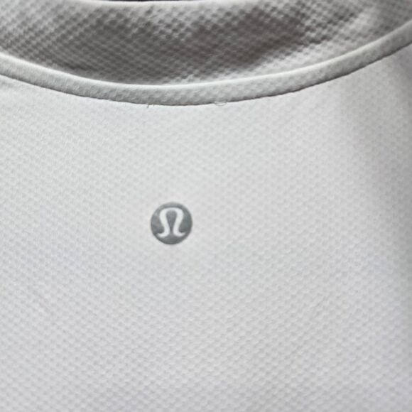 Lululemon Front Zip Mock-Neck Tennis Tank Top White 10 - Picture 4 of 5